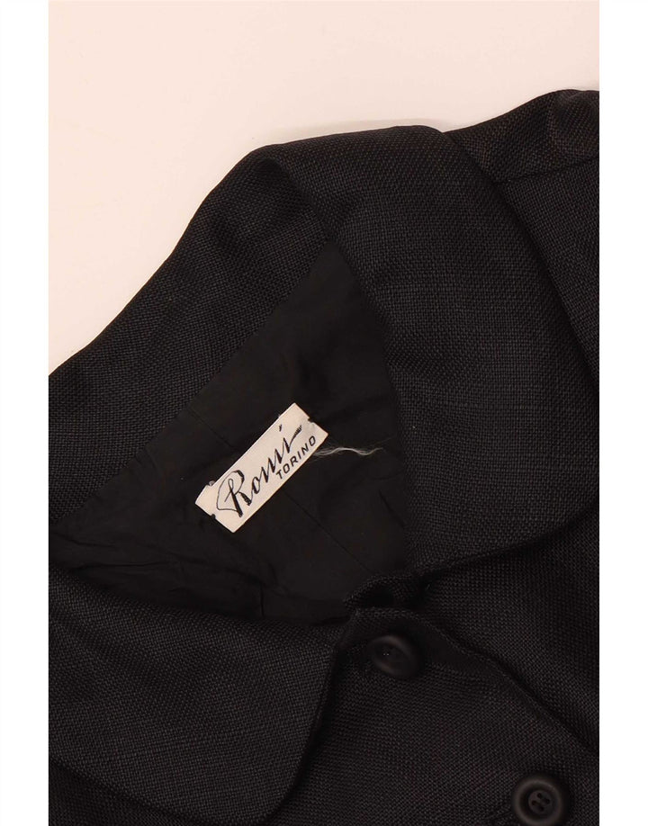 Vintage Γυναικείο Μπουφάν Blazer UK 8 Small Black