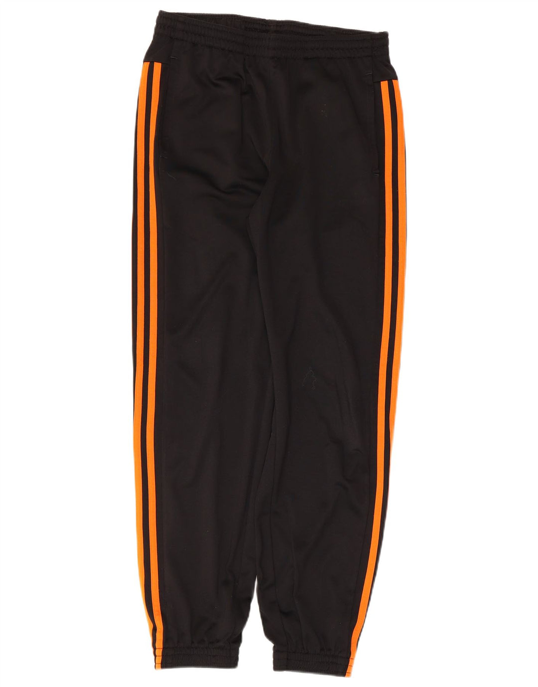 Adidas Boys Tracksuit Trousers Joggers 13-14 Years Black Polyester
