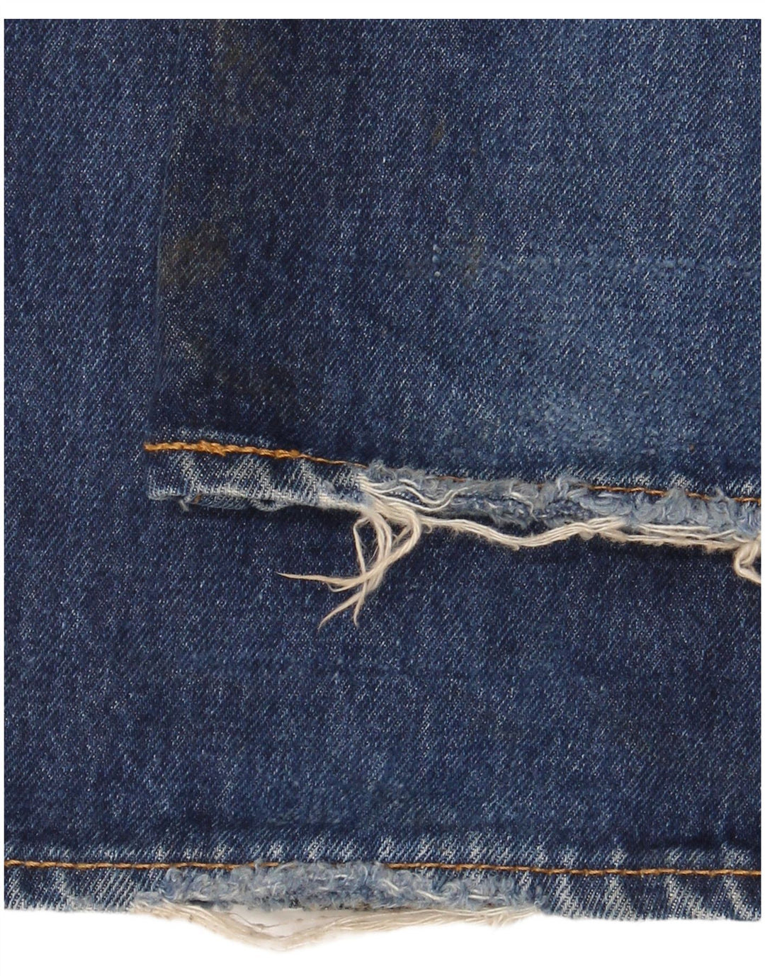 Levi's Mens 514 Straight Jeans W34 L32 Navy Blue Cotton