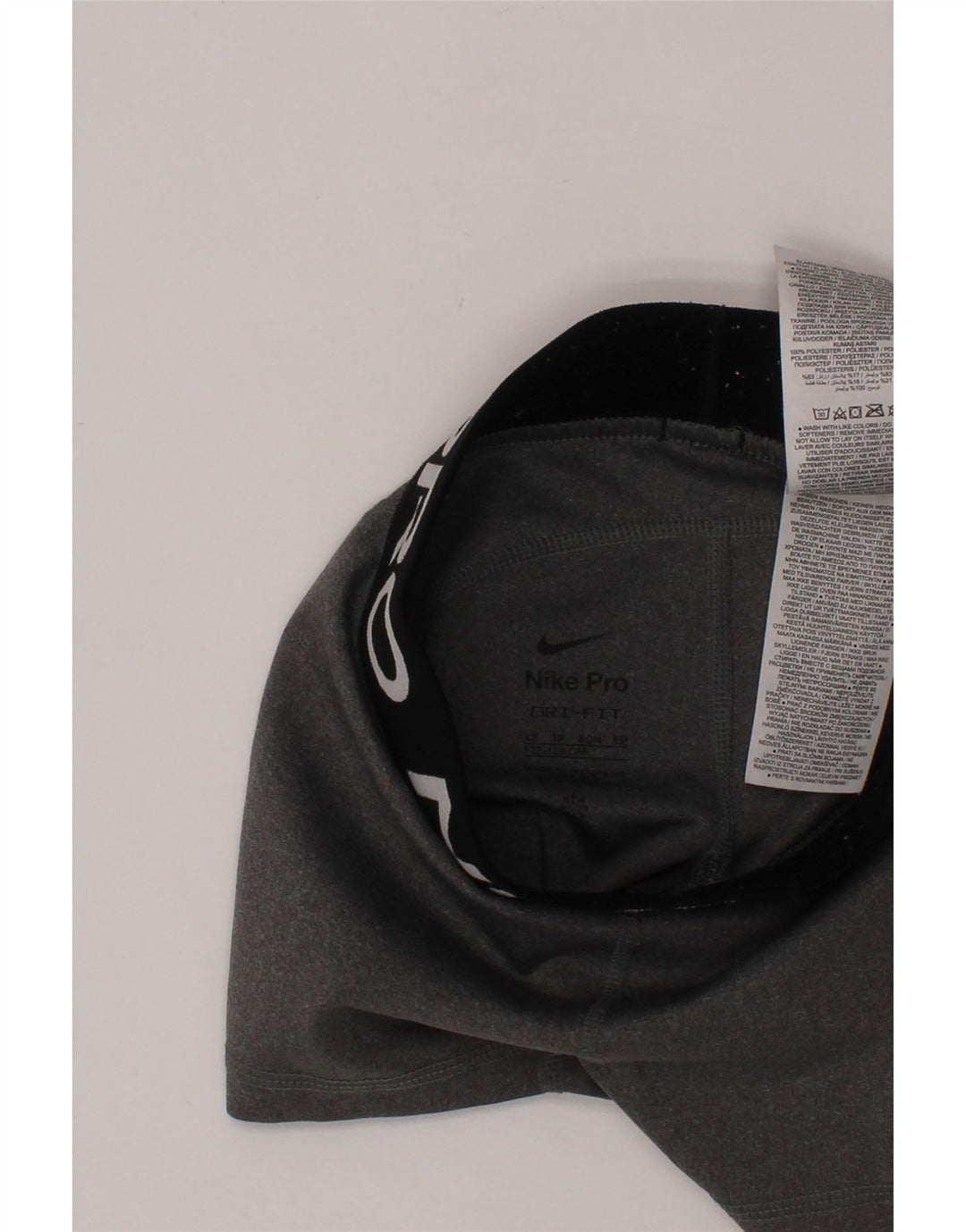 Γραφικό αθλητικό σορτς NIKE Girls Dri Fit 6-7 ετών XS Grey Polyester