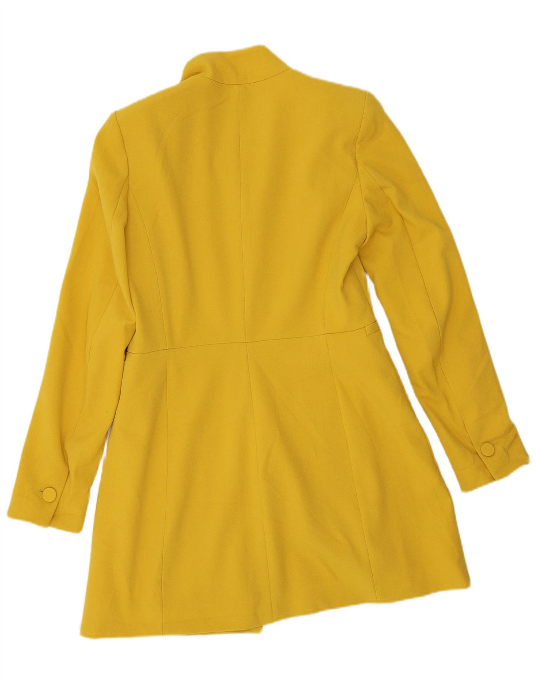 Zara Γυναικείο σακάκι Longline Blazer UK 12 Medium Yellow