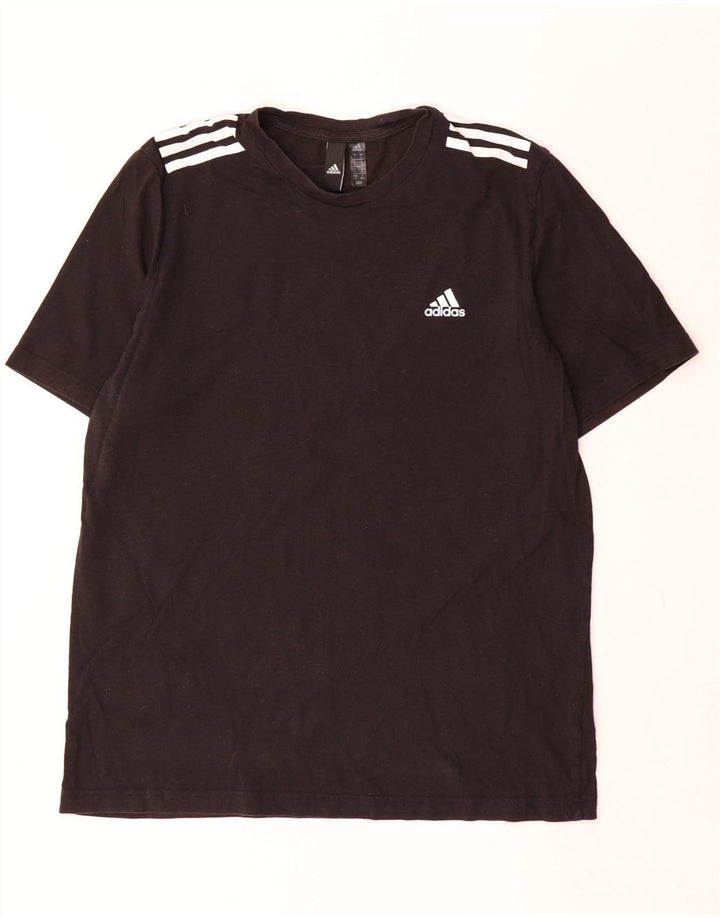 Ανδρικό T-Shirt Adidas Top μεγάλο μαύρο βαμβακερό