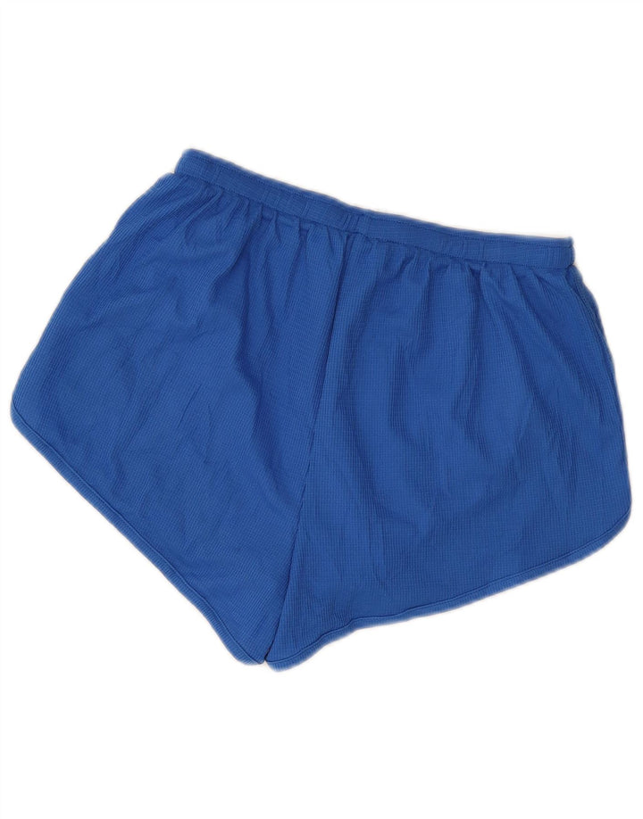 Γυναικείο αθλητικό σορτς ASICS UK 18 XL μπλε πολυεστέρα