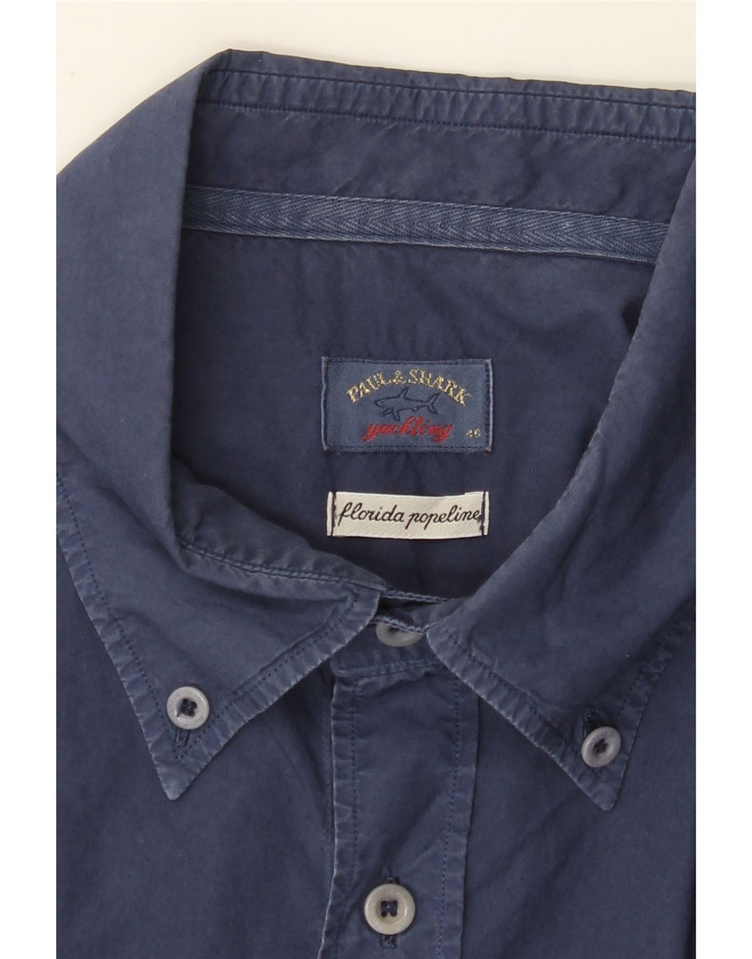 PAUL & SHARK Ανδρικό πουκάμισο 46 2XL Navy Blue