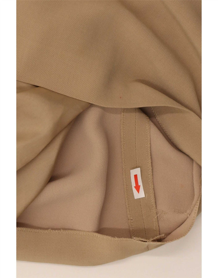 Max & Co. Γυναικεία Pencil Φούστα UK 12 Medium W28 Beige Acetate