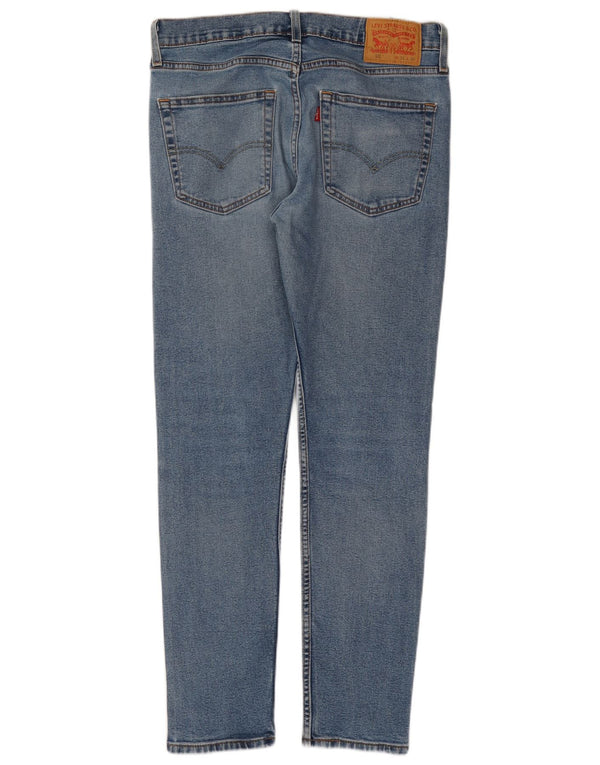 Levi's Mens 512 Slim Tapered Jeans W31 L32 Blue Cotton