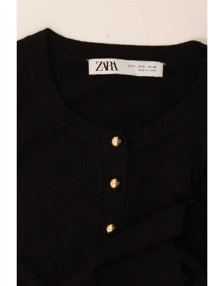 Zara Γυναικείο πουλόβερ UK 10 Small Black