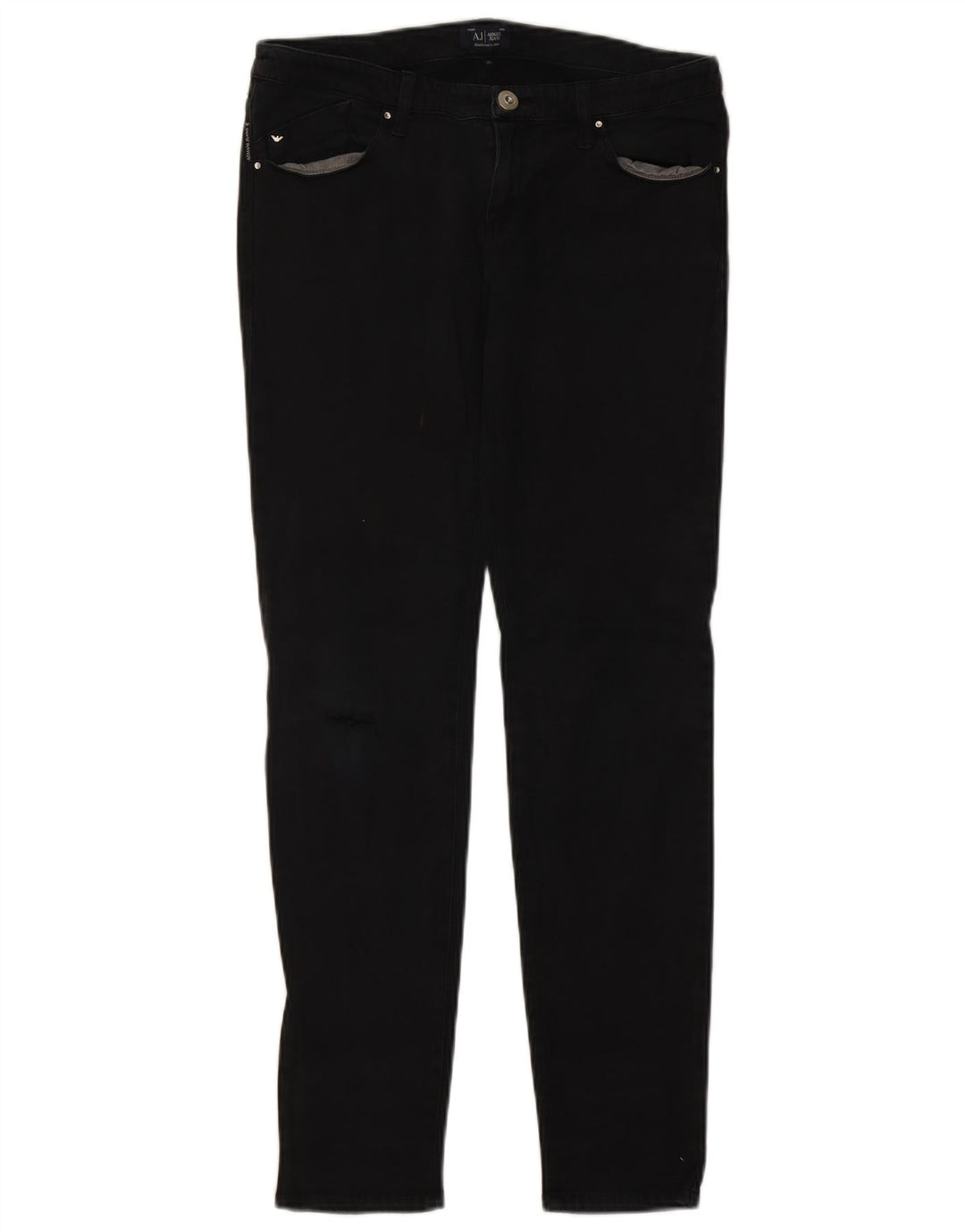 ARMANI Γυναικείο Skinny Jeans W29 L29 Μαύρο βαμβακερό