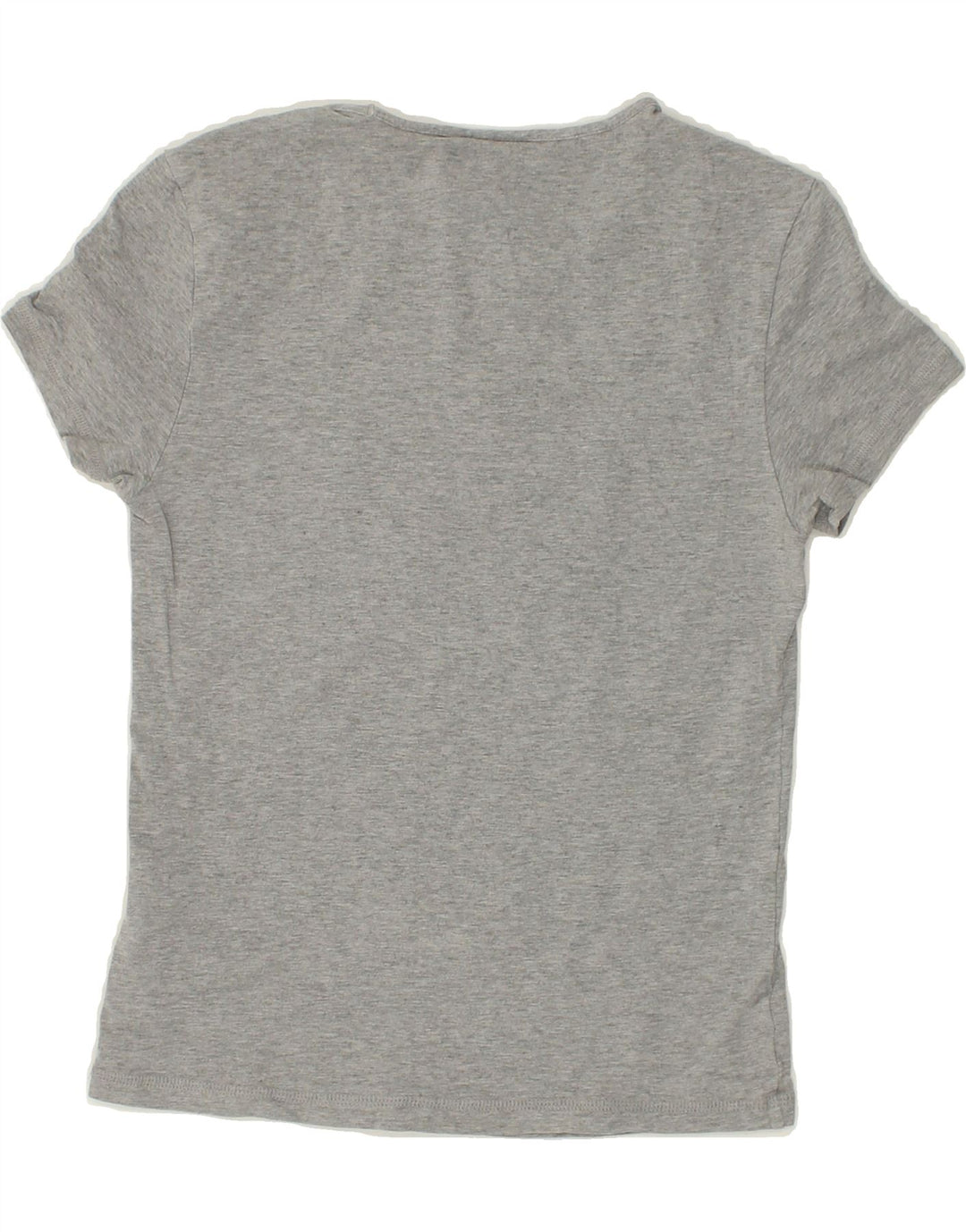ADIDAS Womens Graphic T-Shirt Top UK 8 Small Grey Cotton | Vintage Adidas | Thrift | Second-Hand Adidas | Used Clothing | Messina Hembry 