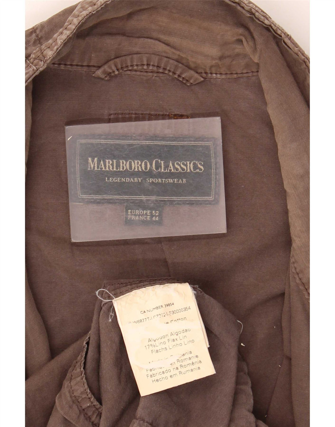 Ανδρικό Utility Μπουφάν Marlboro Classics EU 52 XL Γκρι βαμβακερό