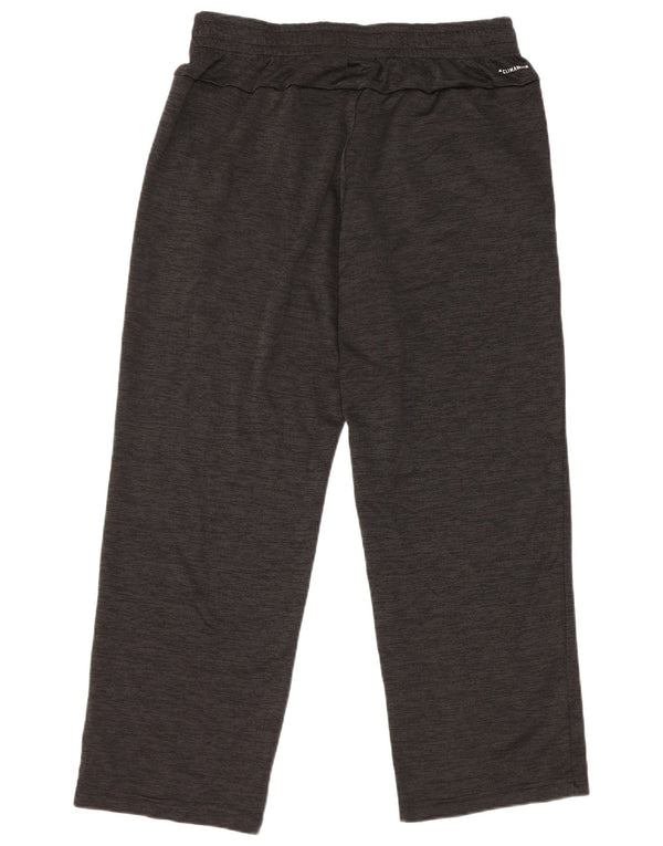 Adidas Mens Tracksuit Trousers Large  Black Flecked Polyester
