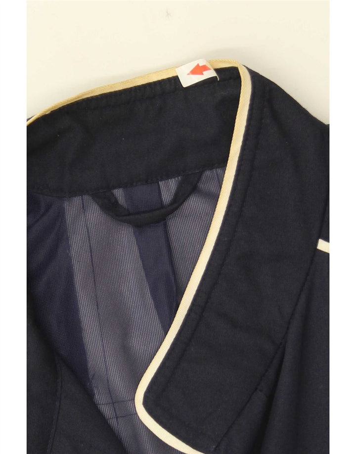 Vintage Γυναικείο Bomber Jacket UK 16 Large Navy Blue