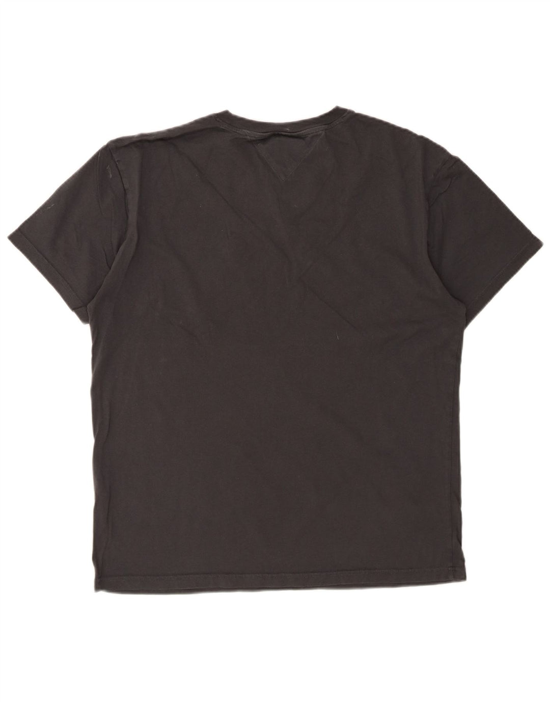 TOMMY HILFIGER Mens Graphic T-Shirt Top Large Black