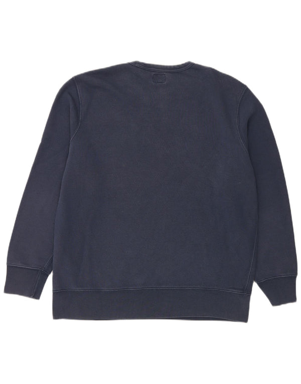 Ανδρικό γραφικό φούτερ LEVI'S Jumper XL Navy Blue Cotton