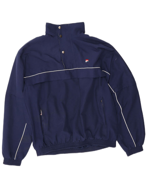 Ανδρικό πουλόβερ Fila Windbreaker Jacket UK 38 Medium Navy Blue Polyester
