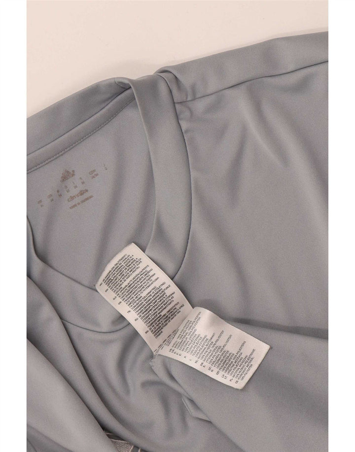 Ανδρικό T-Shirt Climalite Adidas Top Medium Grey Polyester