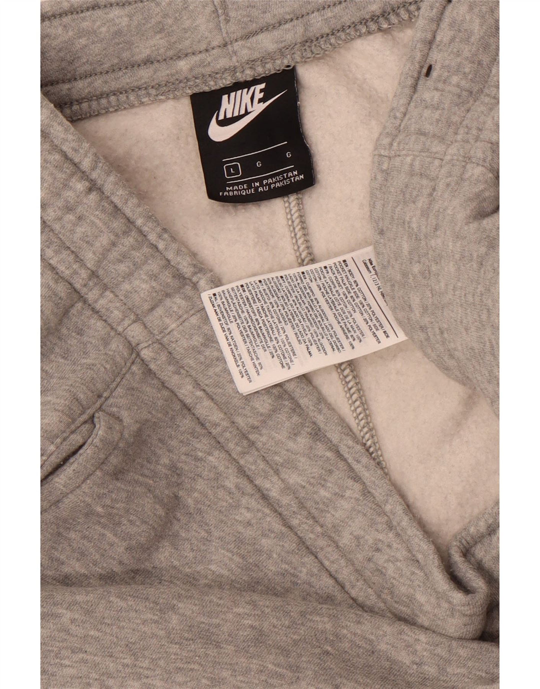 Ανδρική φόρμα Nike Παντελόνι Joggers μεγάλο γκρι βαμβακερό