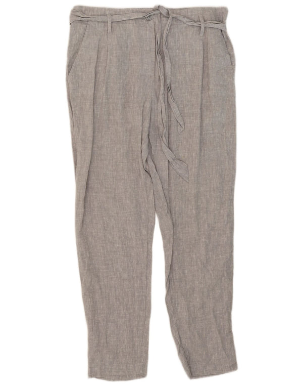 Marks & Spencer Γυναικείο κωνικό παντελόνι Chino UK 12 Medium W34 L29 Grey