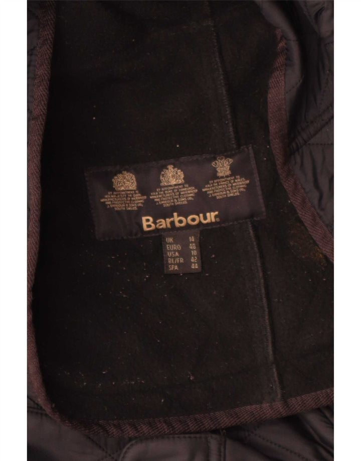 Γυναικείο καπιτονέ μπουφάν Barbour UK 14 Large Black