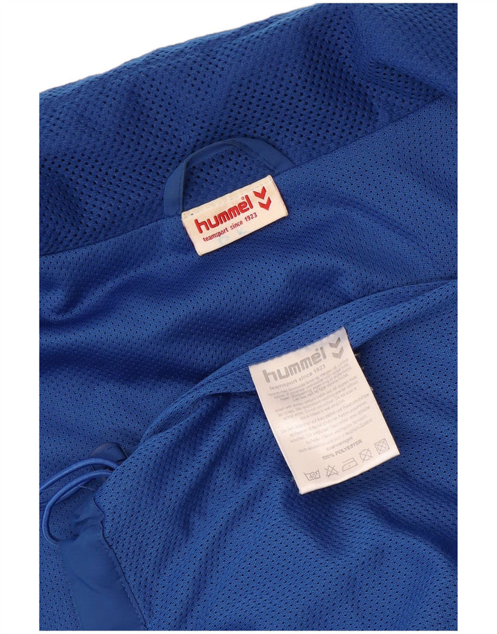 Ανδρική φόρμα Hummel Graphic Top Jacket Large Blue Colorblock Polyester
