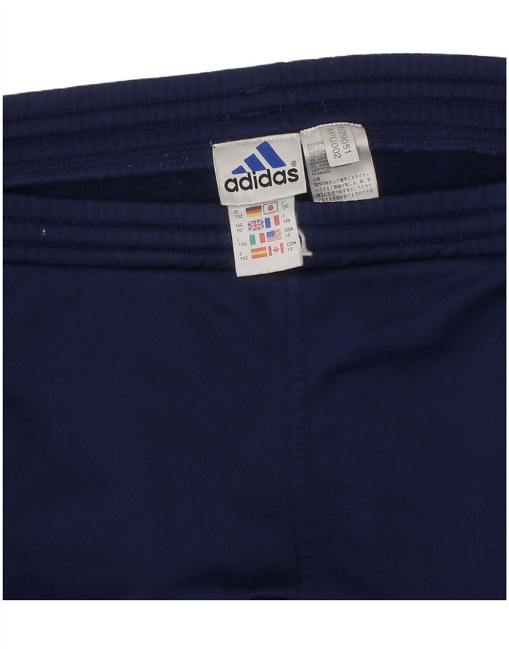 Adidas Boys Sport σορτς 11-12 ετών Navy Blue Polyester