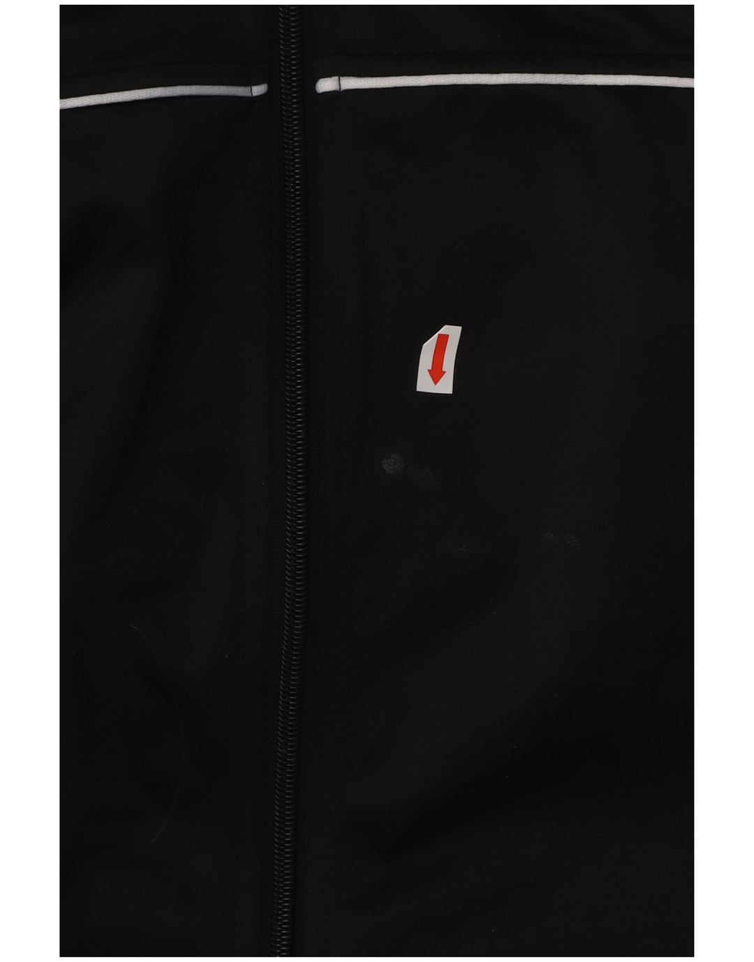 Γυναικεία φόρμα γραφικών KAPPA Top Jacket UK 14 Medium Black Colourblock