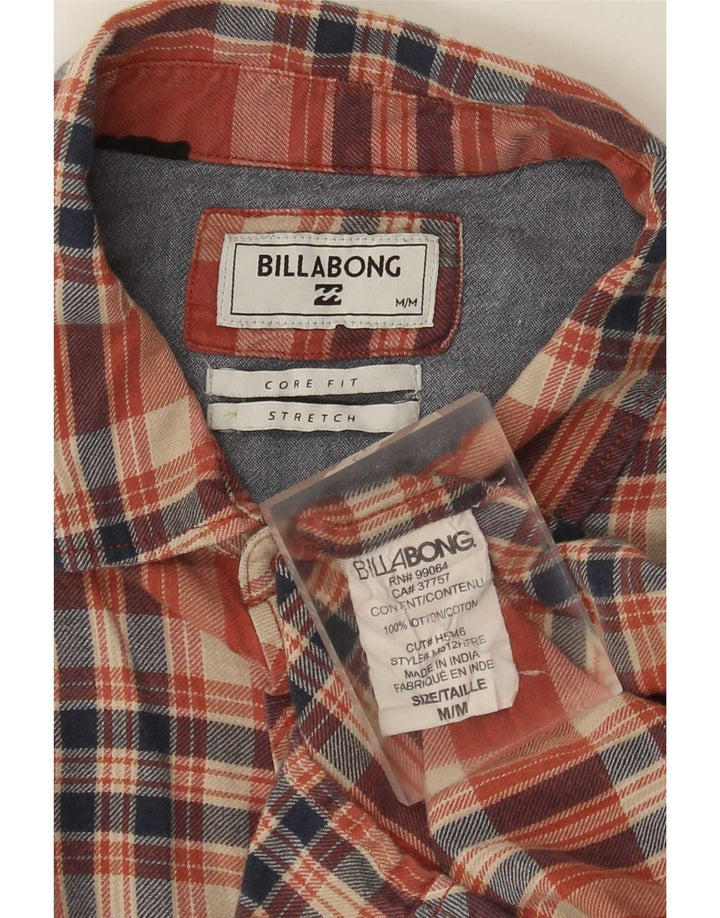 Ανδρικό φανελένιο πουκάμισο Billabong, μεσαίο κόκκινο βαμβακερό