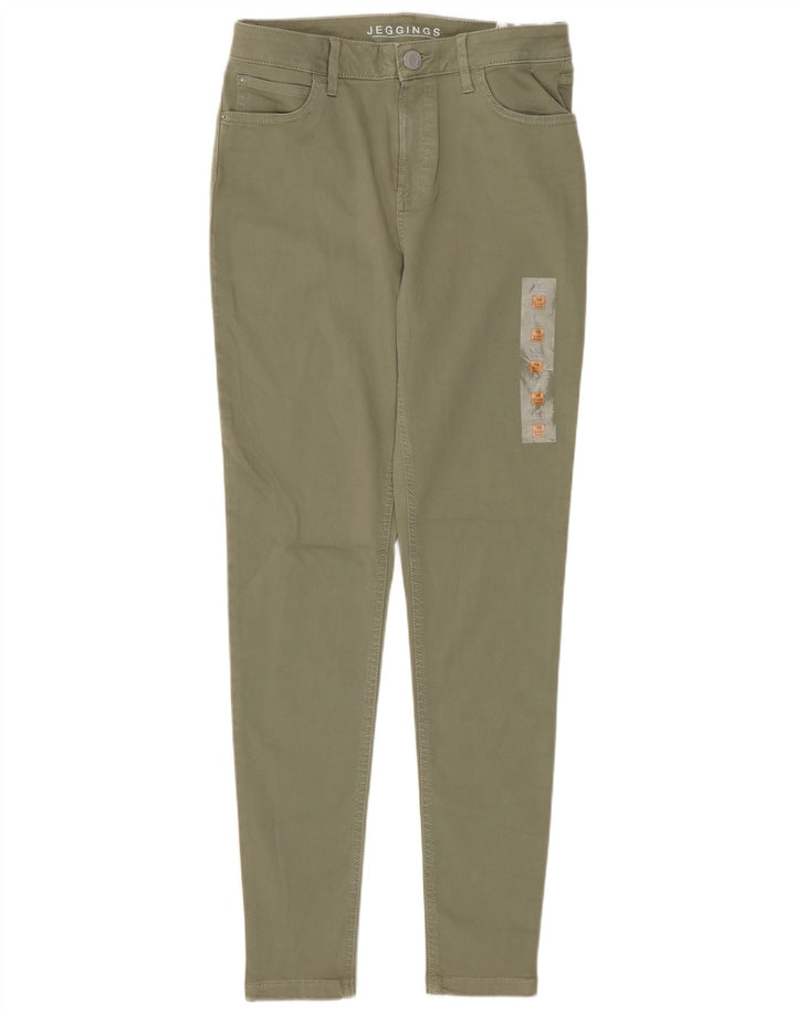 Marks & Spencer Γυναικεία κανονικά Jegging τζιν UK 10 Small W28 L29 Green