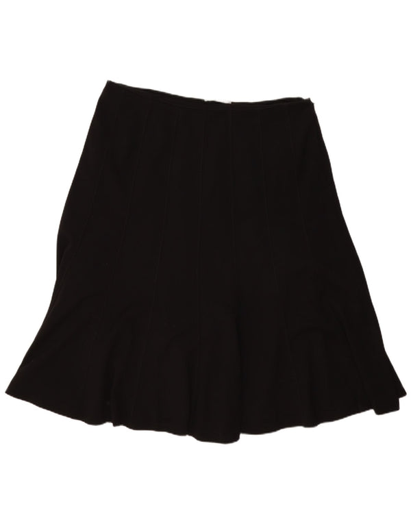Marks & Spencer Γυναικεία φούστα A-Line UK 18 XL W40 Μαύρο Πολυεστέρας