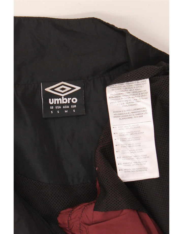Ανδρική φόρμα γυμναστικής γραφική Umbro Top μπουφάν Μικρό καφέ χρώματος πολυεστέρας