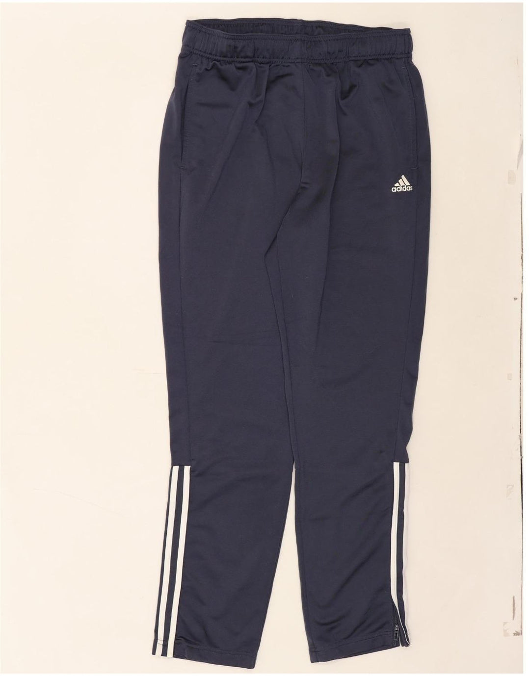 ADIDAS Mens Tracksuit Trousers Large  Navy Blue Polyester Vintage Adidas and Second-Hand Adidas from Messina Hembry 