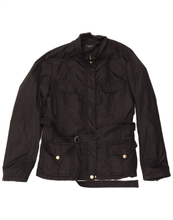 Max Mara Γυναικείο Weekend Utility Jacket UK 18 XL Black Polyamide