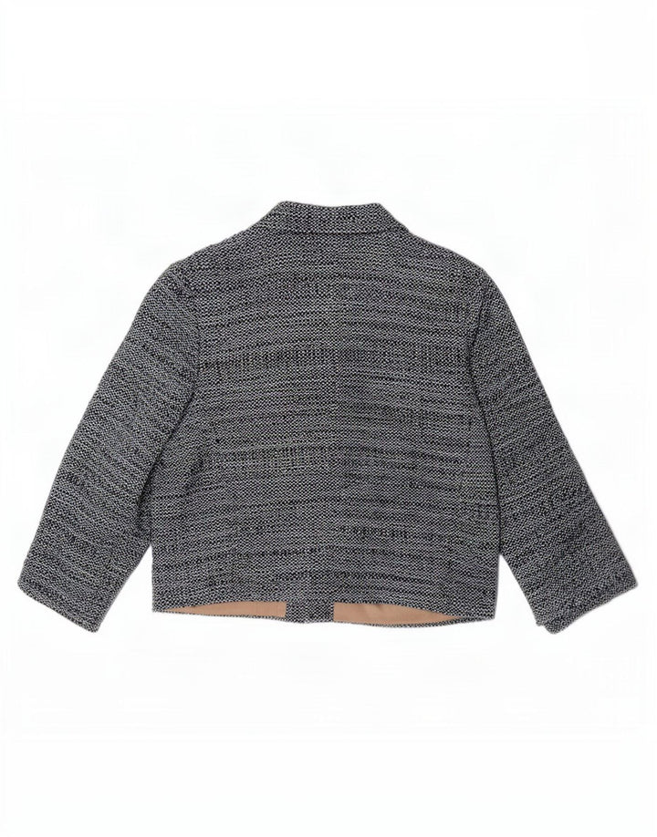 Λ.Κ. Bennett Γυναικείο μπουφάν μπουφάν UK 12 Medium Navy Blue από βαμβάκι