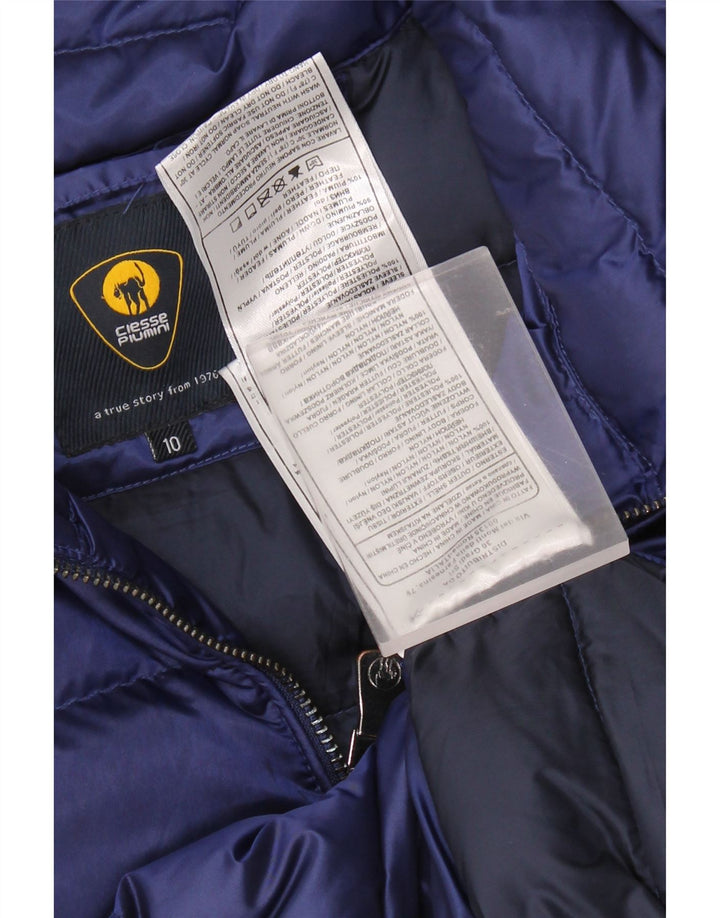 CIESSE PIUMINI Μπουφάν με επένδυση για αγόρια 9-10 ετών Navy Blue Nylon