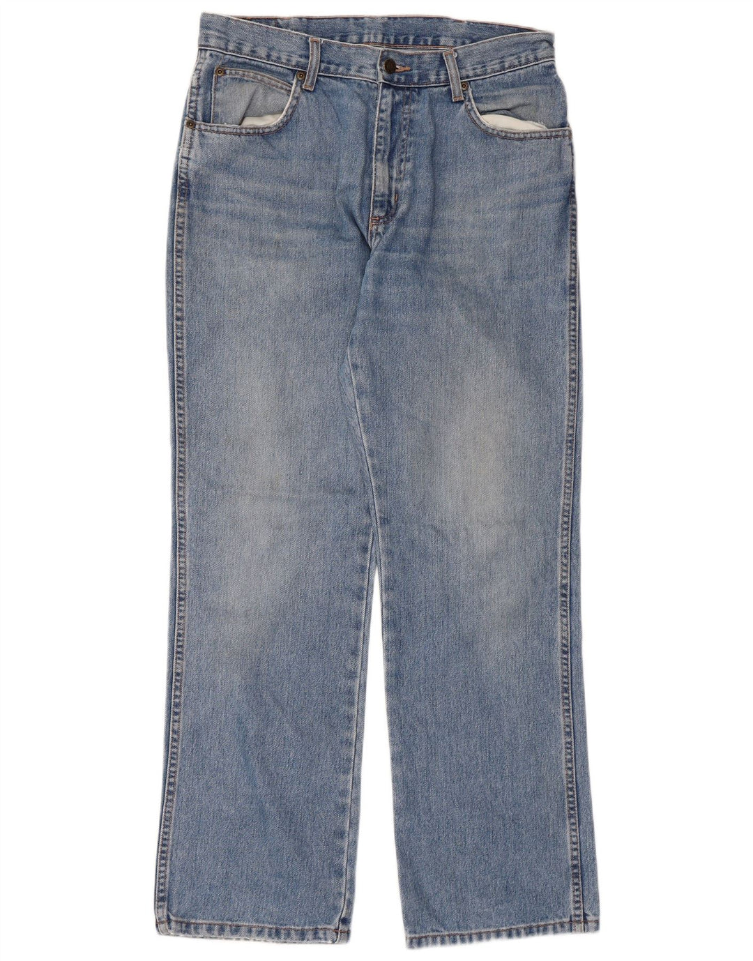 Ανδρικό τζιν WRANGLER Regular Fit ίσιο W32 L30 Μπλε βαμβακερό