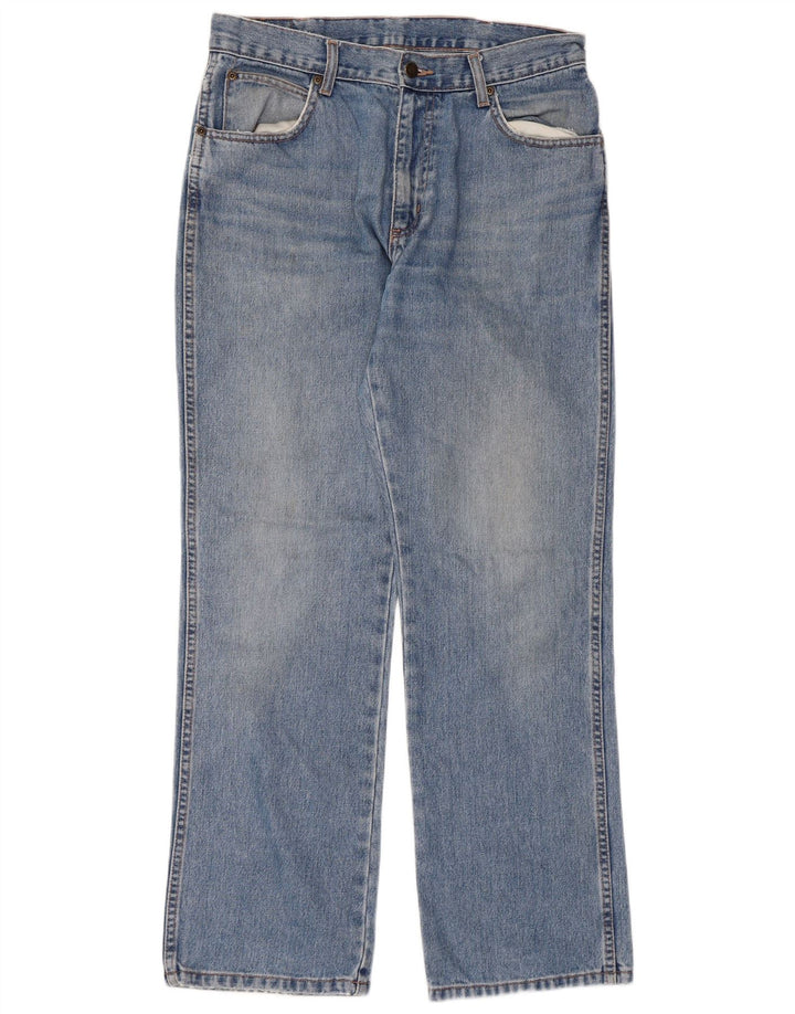 Ανδρικό τζιν WRANGLER Regular Fit ίσιο W32 L30 Μπλε βαμβακερό