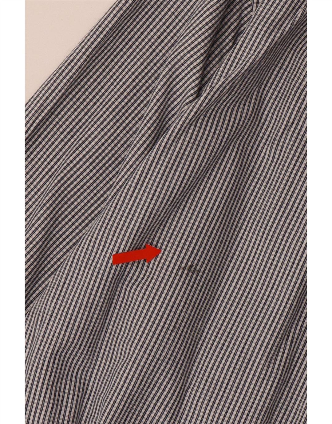 Ανδρικό πουκάμισο IZOD μεγάλο γκρι βαμβακερό Gingham