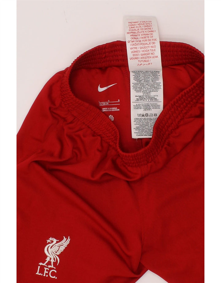 Αθλητικό σορτς Nike Boys Liverpool 6-7 ετών μεγάλο κόκκινο πολυεστέρα