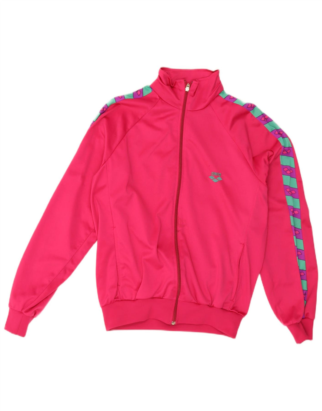 Arena Γυναικεία φόρμα γραφικών Top Jacket UK 16 Large Pink