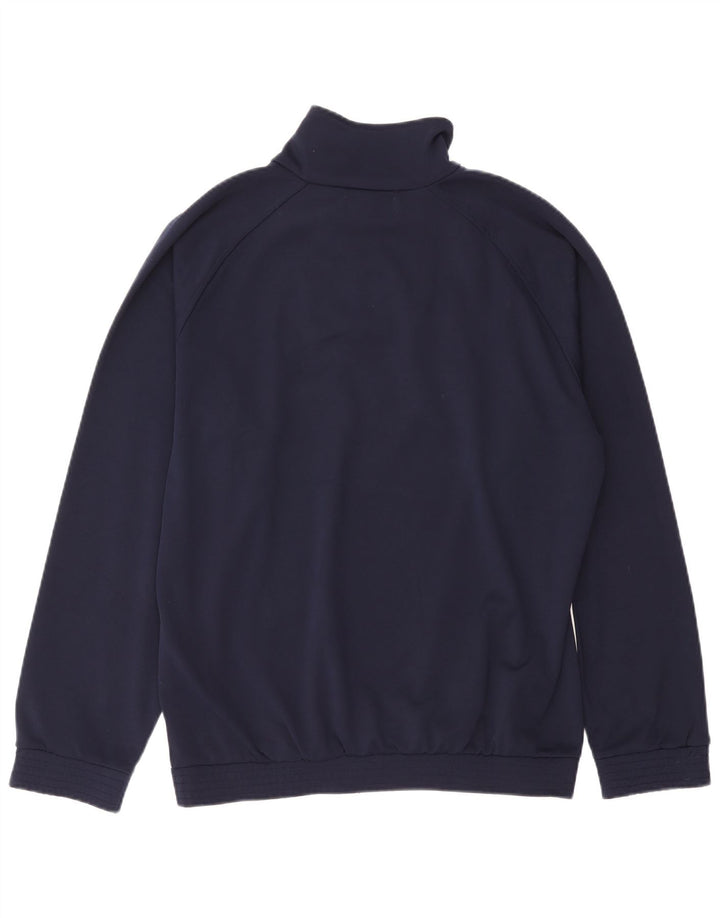 Ανδρικό φούτερ με φερμουάρ KAPPA Jumper XL Navy Blue Colourblock Polyester