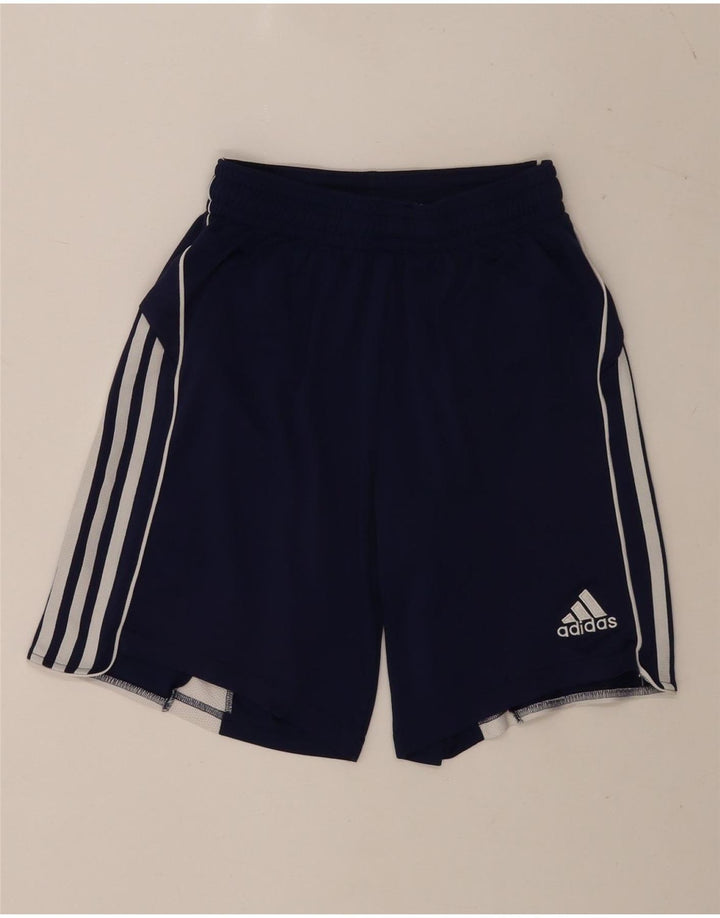 Ανδρικό αθλητικό σορτς Adidas Climacool με μεγάλο μπλε ναυτικό χρώμα πολυεστέρα