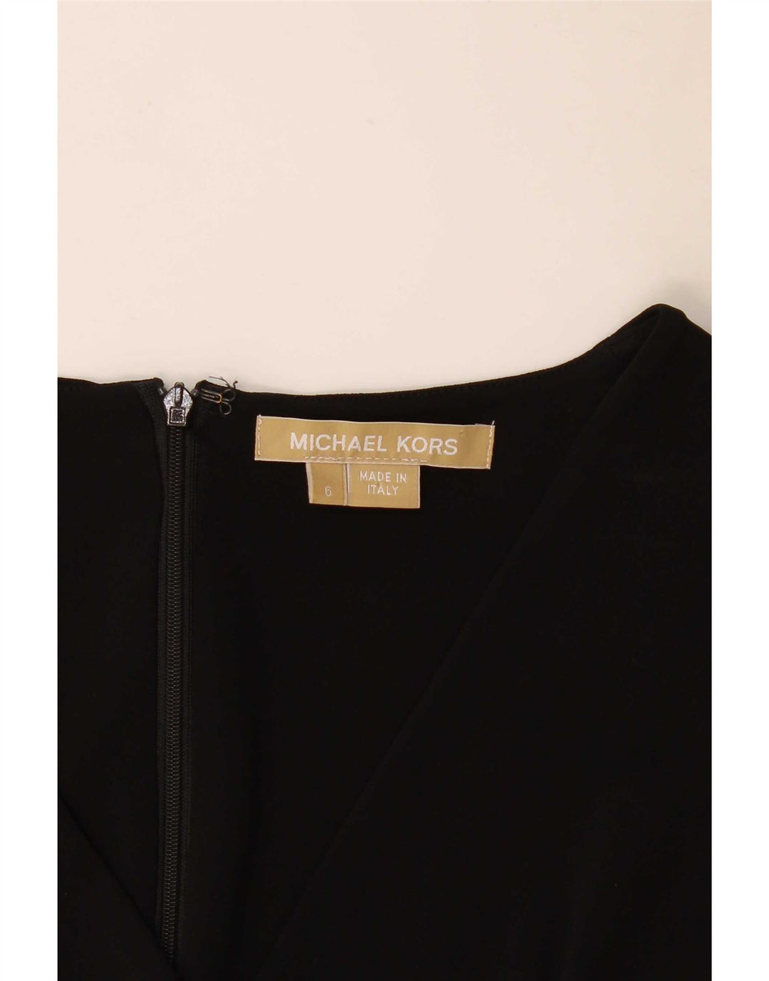 Michael Kors Γυναικείο Αμάνικο Φόρεμα US 6 Medium Μαύρο