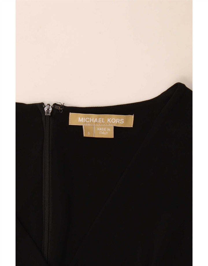 Michael Kors Γυναικείο Αμάνικο Φόρεμα US 6 Medium Μαύρο