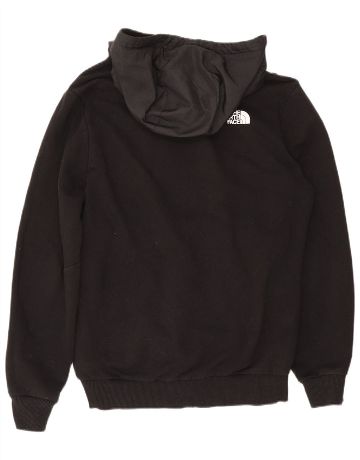 Ανδρικό κουκούλα North Face, μεσαίο μαύρο βαμβακερό