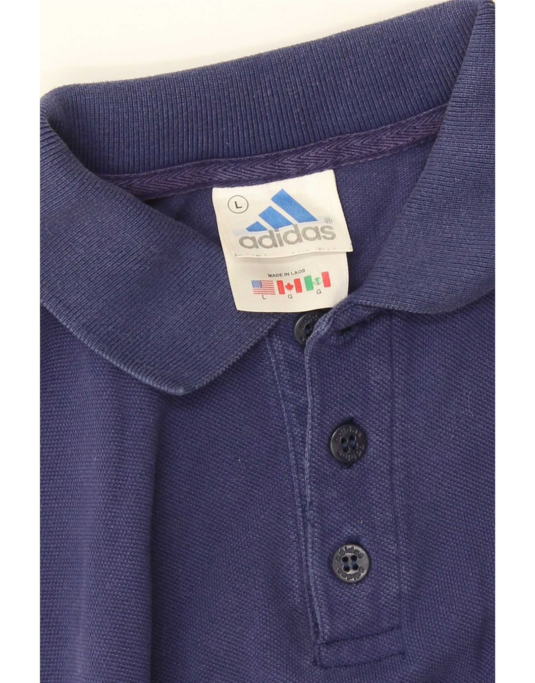 Μπλουζάκι Adidas Boys Polo 14-15 ετών μεγάλο μπλε