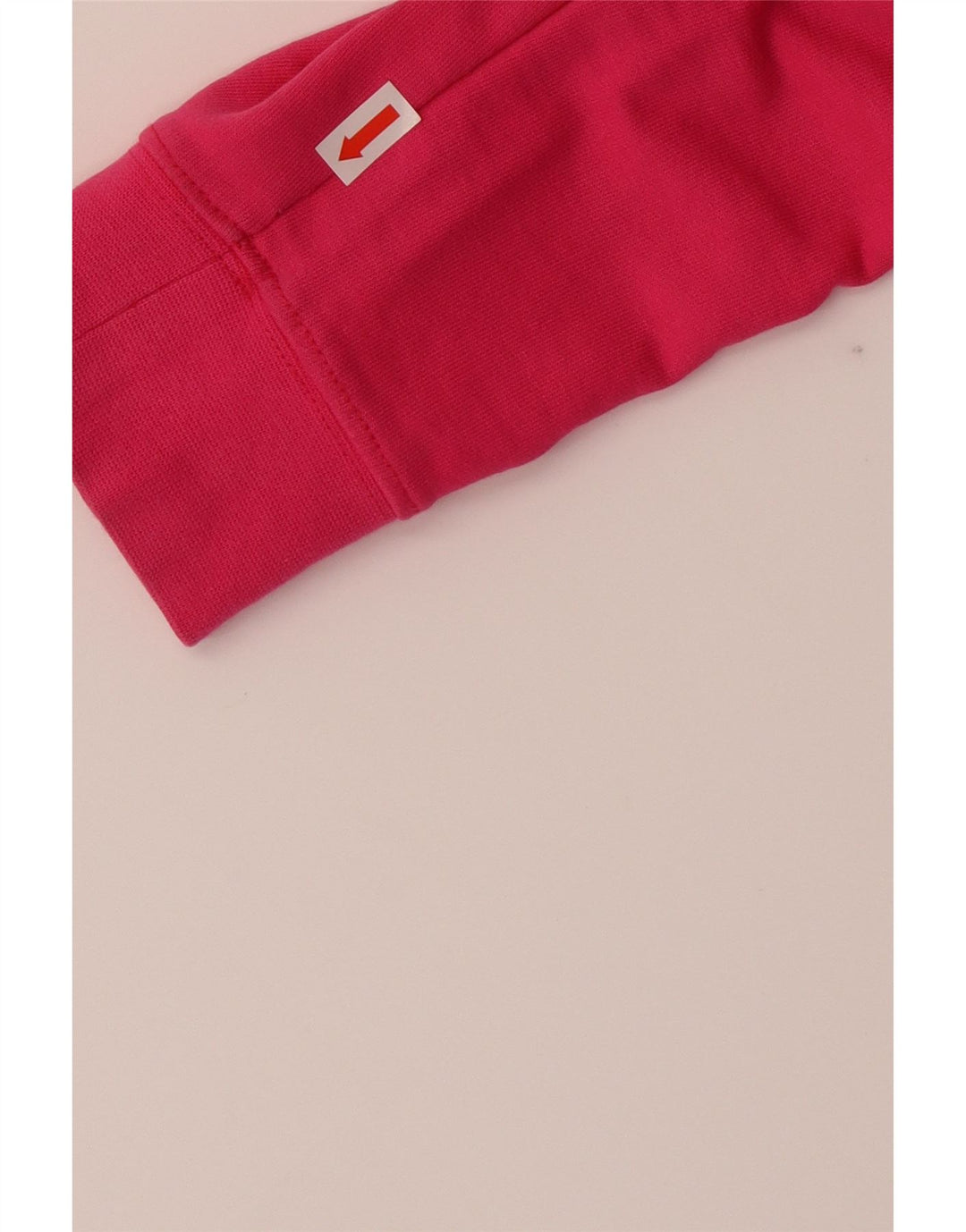 FILA Womens Crop Tracksuit Top Jacket UK 12 Medium Pink Cotton Vintage Fila and Second-Hand Fila from Messina Hembry 