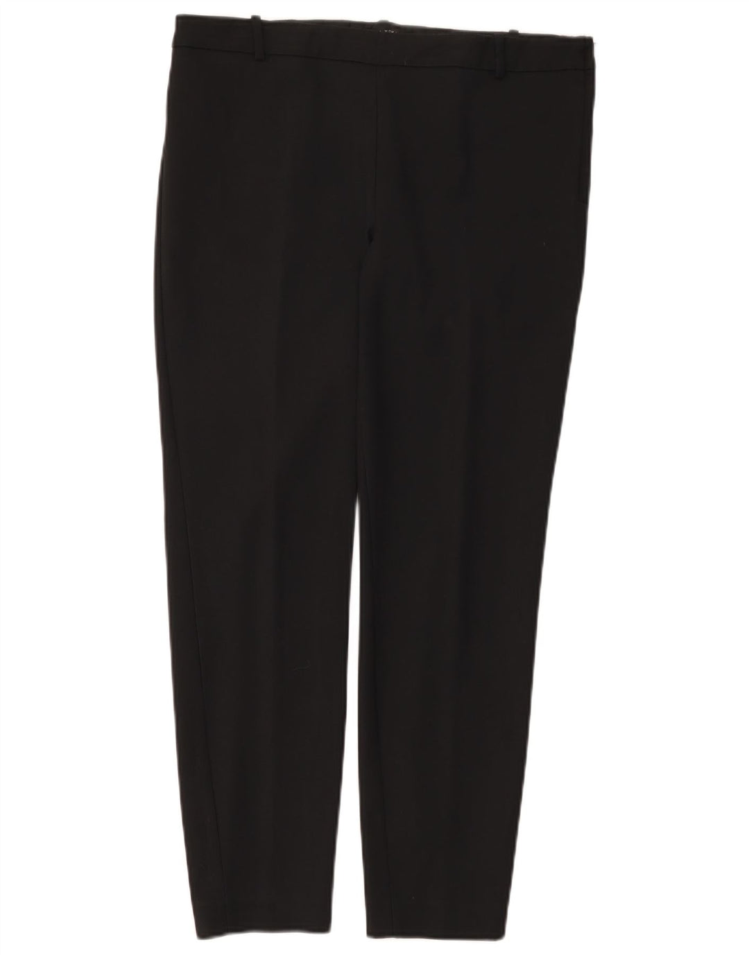 ZARA Γυναικείο Slim Casual Παντελόνι Μεγάλο W30 L27 Μαύρο