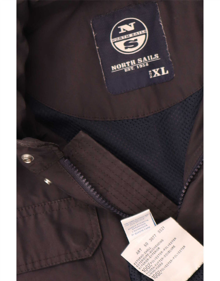 North Sails Ανδρικό κουκούλα Utility Jacket UK 42 XL Navy Blue Polyester