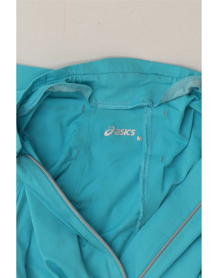 Γυναικεία φόρμα πουλόβερ με φερμουάρ Asics Top UK 12 Medium Blue Geometric