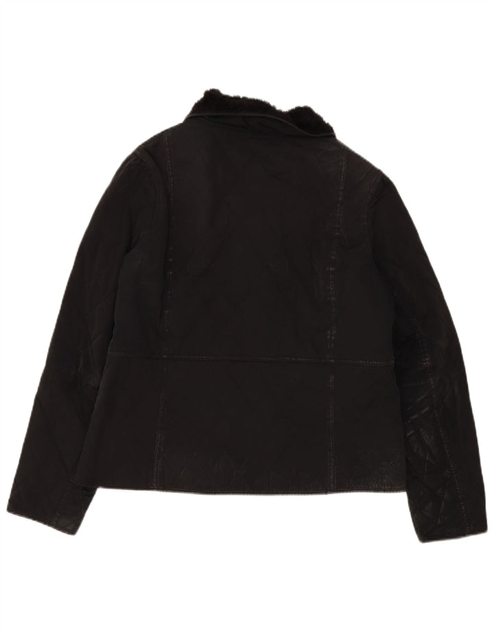Γυναικείο καπιτονέ μπουφάν Barbour UK 16 Large Black Polyamide